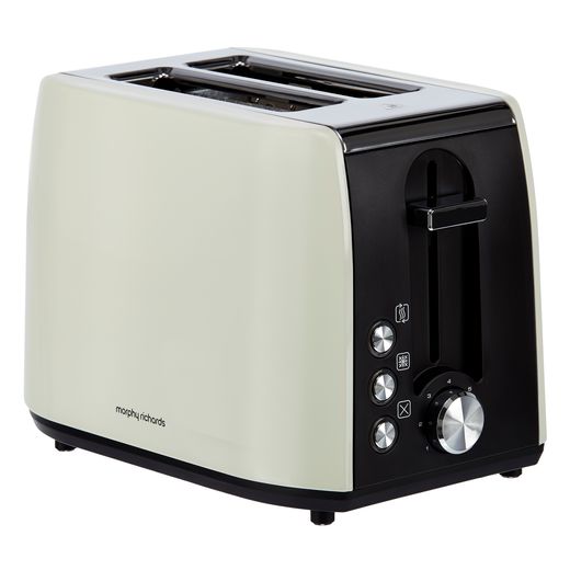 Morphy Richards Equip 222059 2 Slice Toaster - Cream